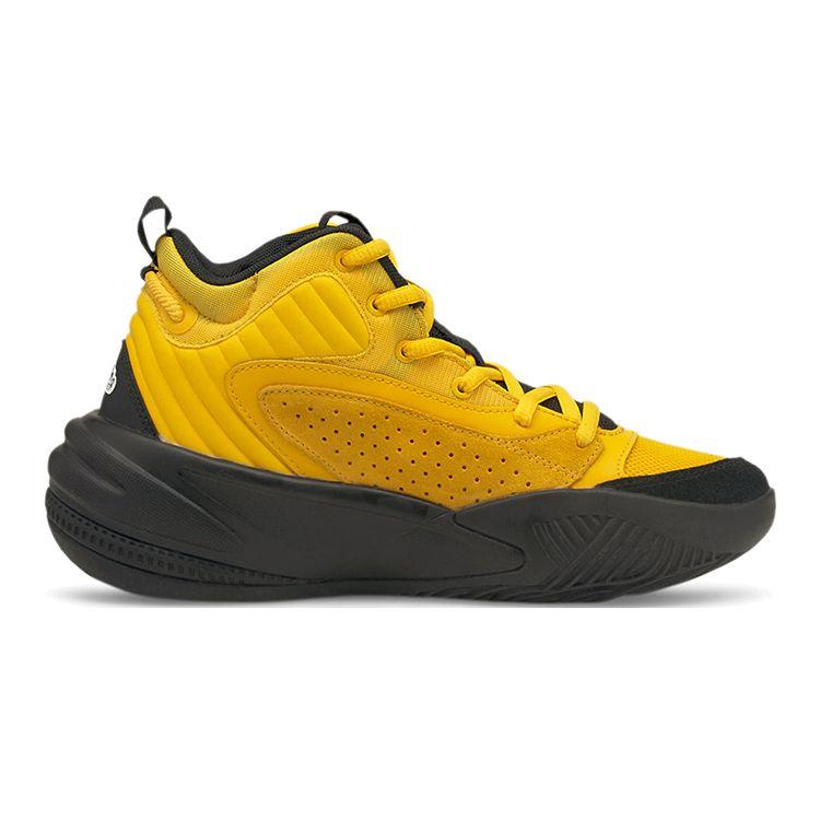 Puma J. Cole X RS-Dreamer 2 Jr Janurary 28th Kids Sneakers Yellow Spectra-Yellow Black 194851-02