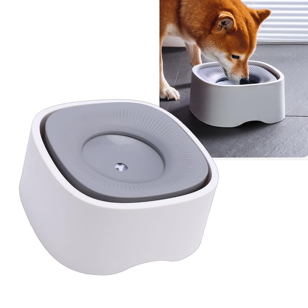 Spill Proof Pet Water Bowl ABS Resin Anti   Slow Drink Dog Water Feeder for Small Medium Cats Dogs