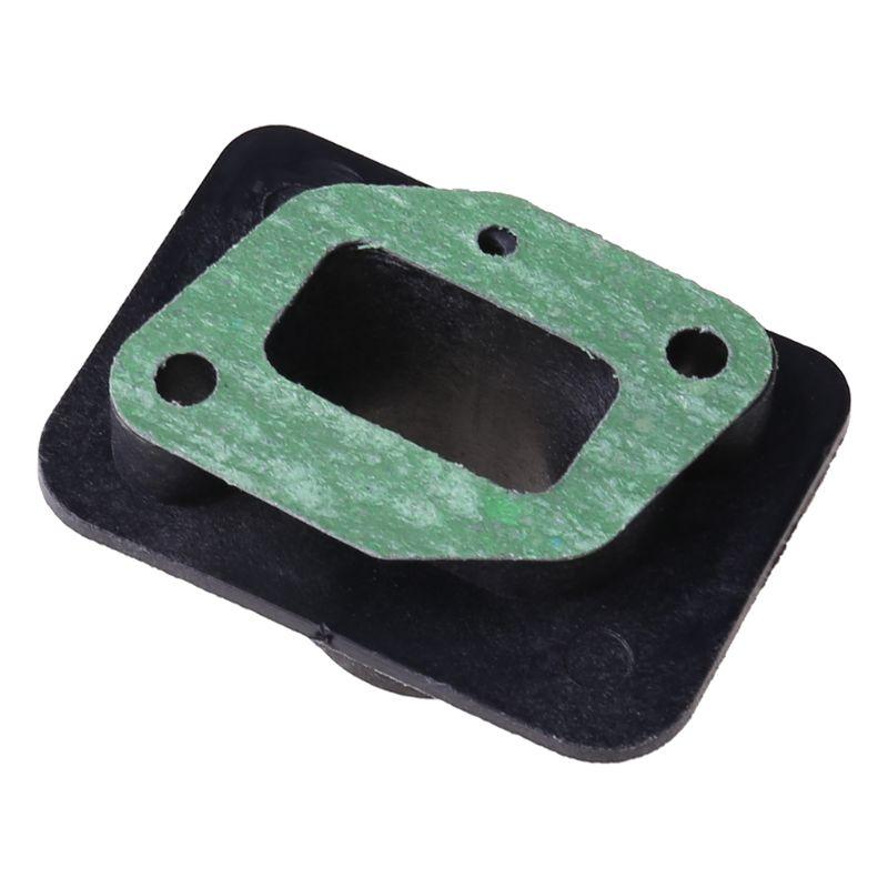 2 Stück 40-5 43CC 52CC Freischneider Ansaugkrümmer Vergaser Basisanschluss Ansaugkrümmer Einlassrohr Vergaseradapter