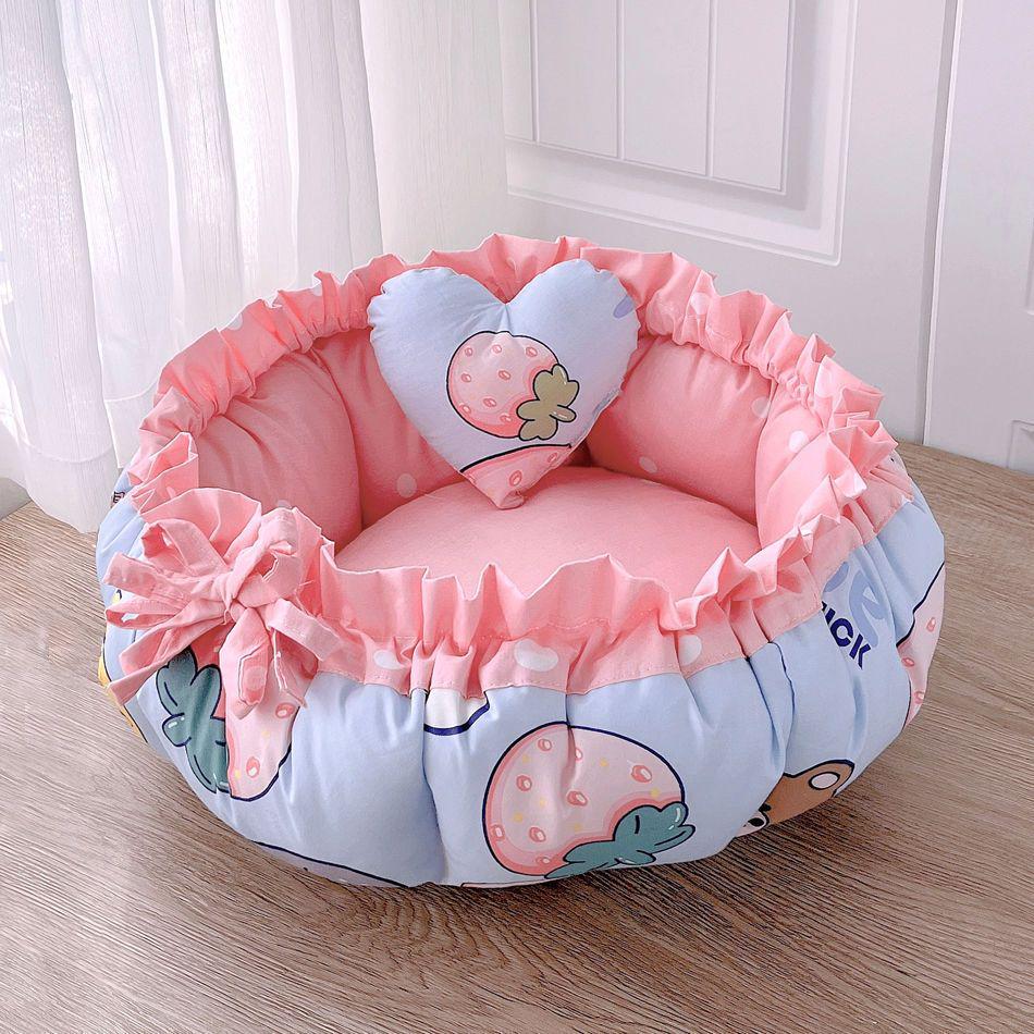 Dog & Cat Bed - Cute Princess Teddy House, Four Seasons Comfort, Free Shipping