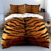 Wild Tiger Print Decor Set Multiple Sizes Kid'S And Adults' Bedroom Exquisite 3Pc Bedding Set, Gift