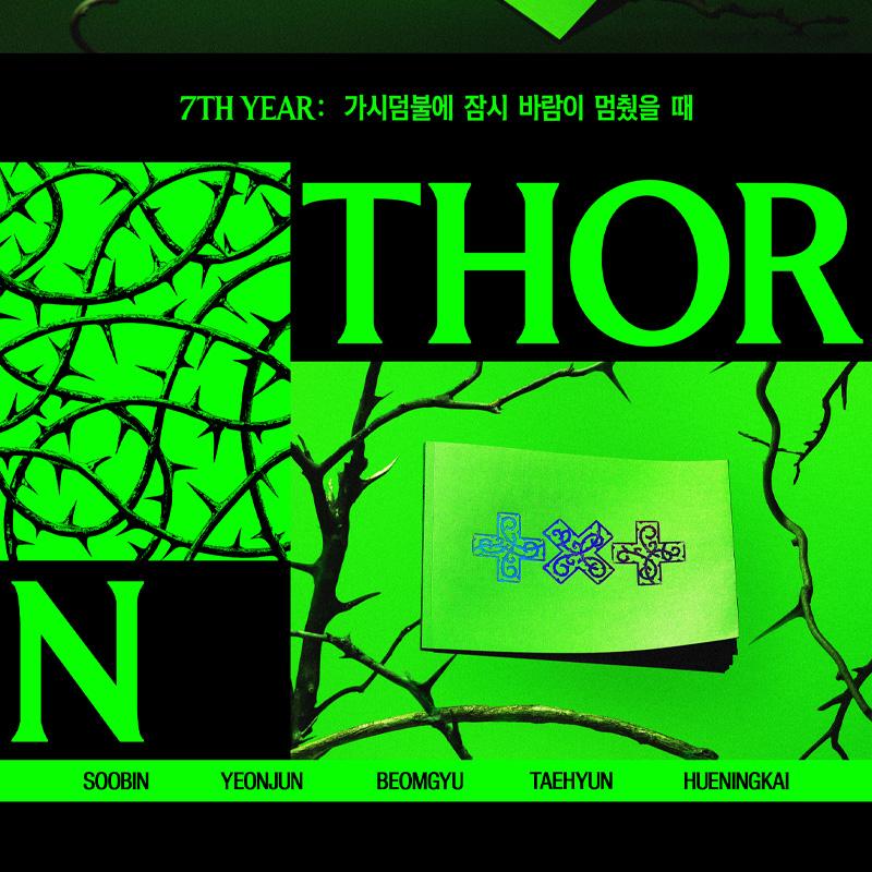 [PRE ORDER] TOMORROW X TOGETHER – 7TH YEAR When the Wind Paused In the Thorn Bush THORN Ver.
