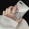 Modern And Chic 925 Sterling Silver Open Ring With Gold Butterfly Bow For Trendy Women