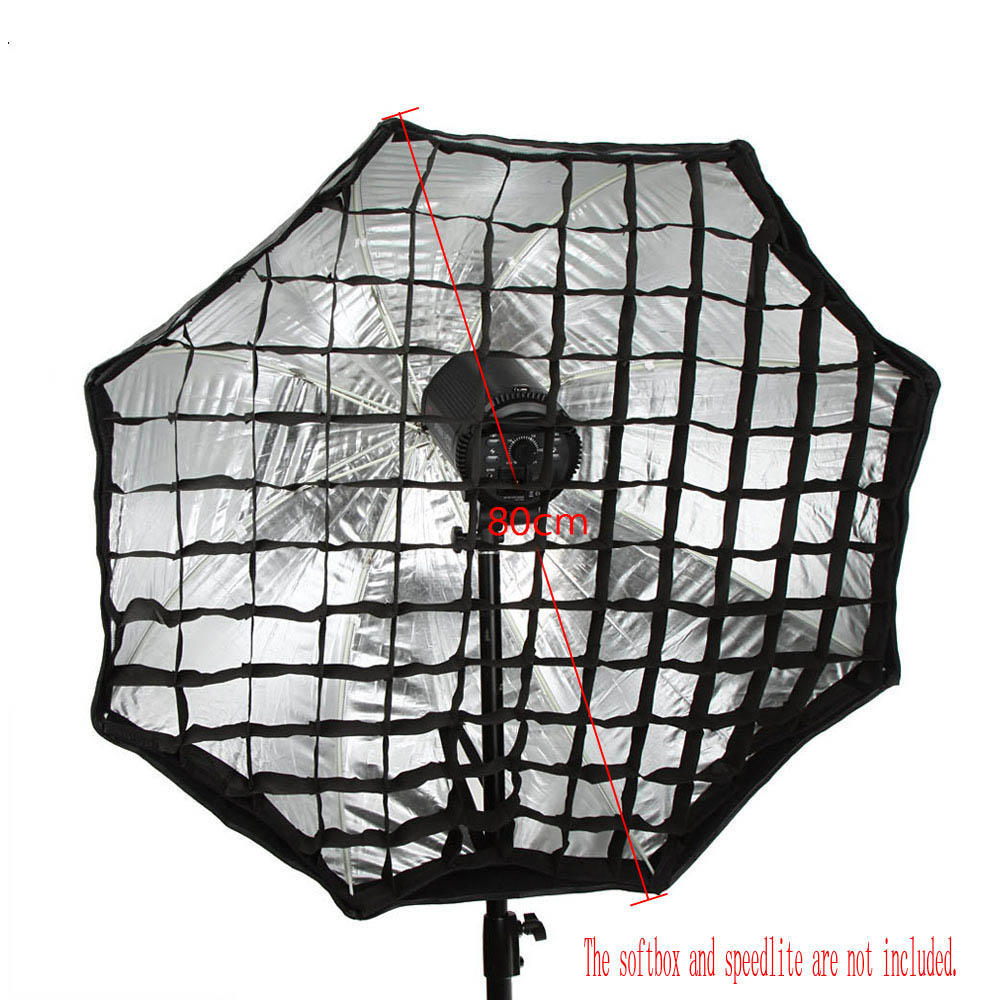Photographic Honeycomb Grid for 80cm 31 Octagon Umbrella Softbox Studio Strobe Umbrella Softbox