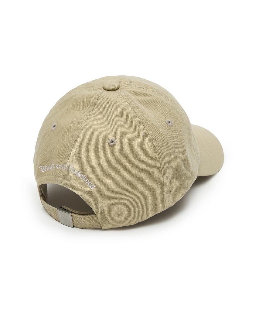 Mattengkim Matin Block Logo Ball Cap In Beige