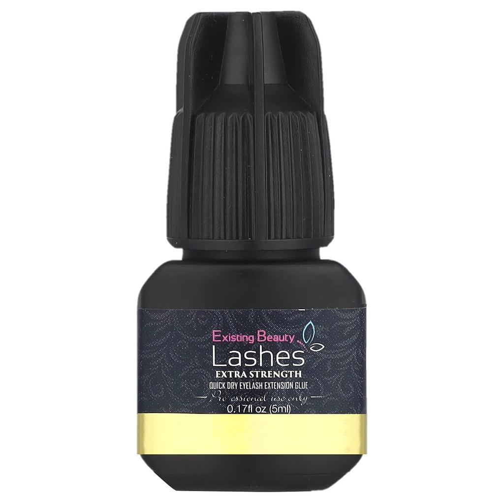Quick Dry Eyelash Extension Glue, Extra Strength, 5 Ml (0.17 Fl Oz)
