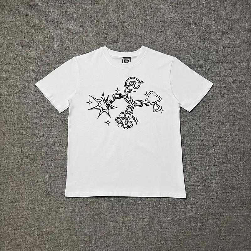 Summer Men's Women's Fashion Casual Oversized Tees Sun Roll T-shirt Casual Street Graphic Summer T-shirts Tops