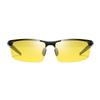High Quality Aluminum Magnesium Night Vision Glasses Men Yellow Lenses Uv400 Sunglasses Day And Night Driving Eyewear