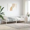 VidaXL Lit de jour Blanc 80x200 cm Bois de pin massif 840377