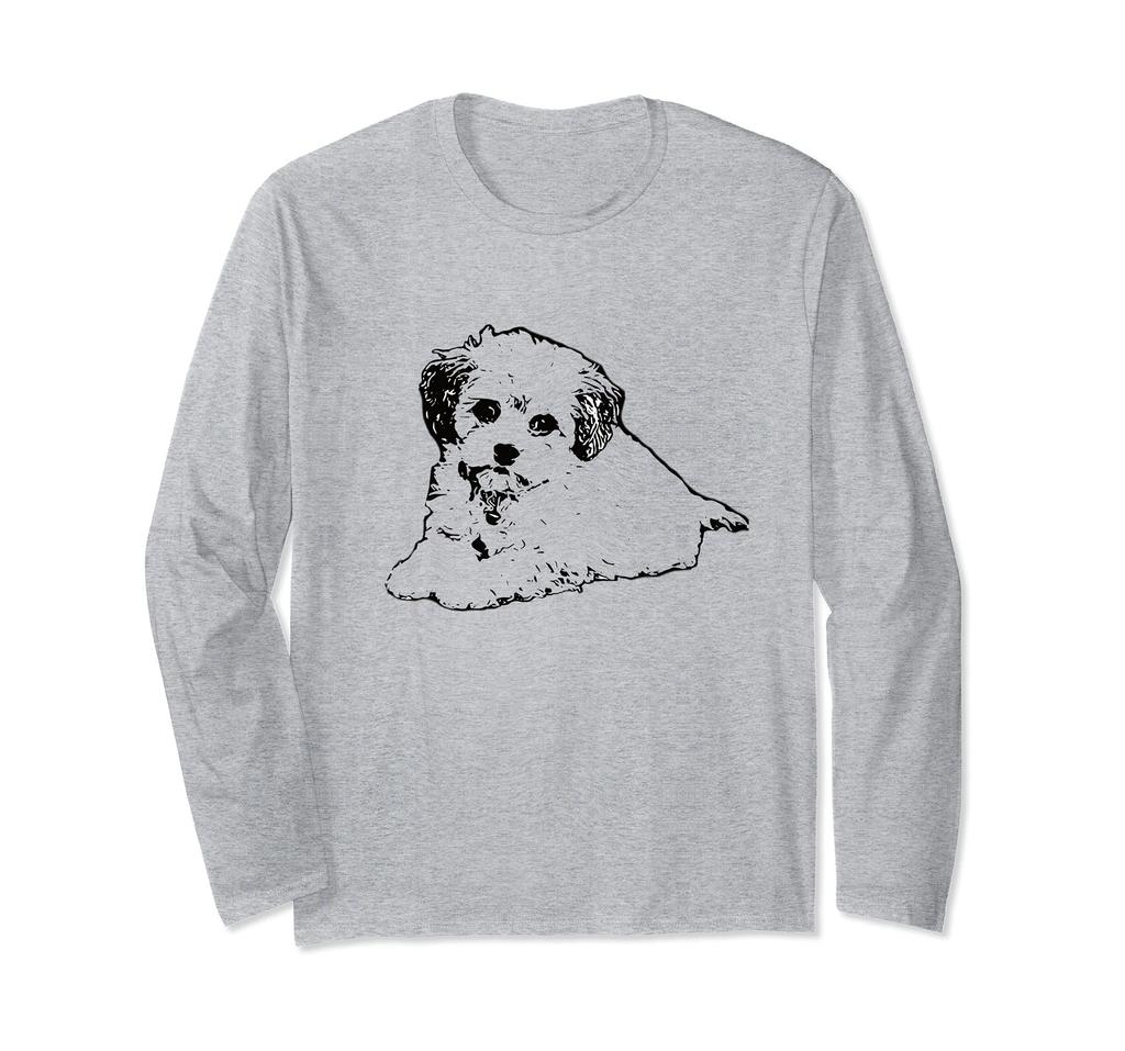 Maltipoo long sleeve T-shirt