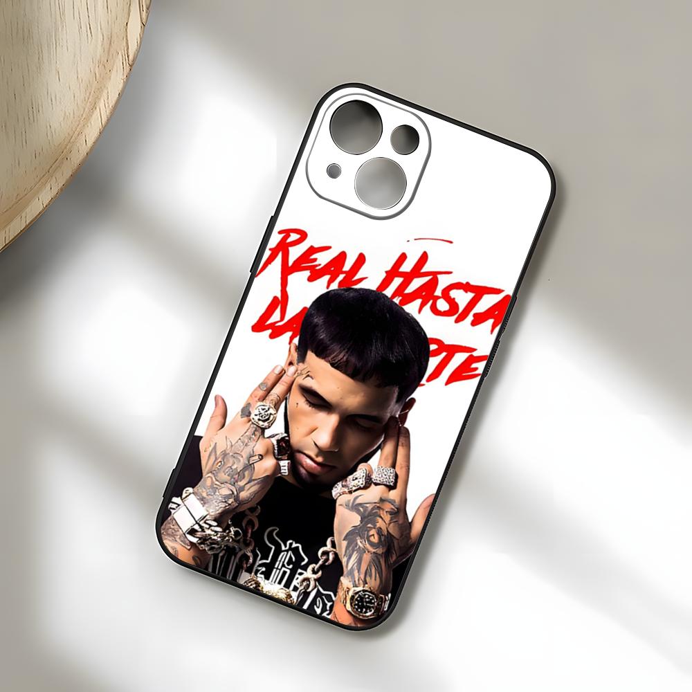Rapper A-Anuel AA Phone Case For IPhone 17 Pro Max 15 Pro 16 14 Plus 12 13 Mini 11 Pro Shockproof Soft Cover