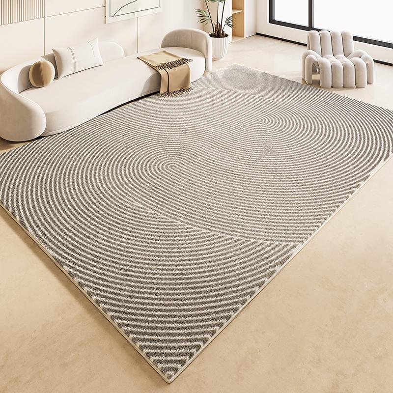 Minimalist Line Living Room Decoration Plush Carpet French Style Rugs for Bedroom Home Washable Lounge Rug Fluffy Soft Floor Mat