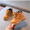 Children Winter PU Leather Waterproof Plush Boots Girls Snow Boots Children Trend Fashion Kids Warm Boots Boys Cotton Shoes Kids