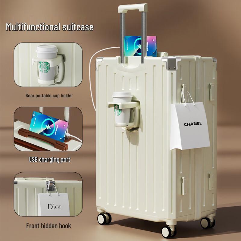 JOURHEY SHI Hardside Spinner Suitcase 24 inches