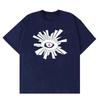 New trendy brand Eye of Truth Short Sleeve T-Shirt American Summer Simple Casual Cotton Loose Couple Half Sleeve Top