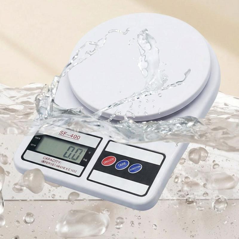 10kgx1g Digital Scale Kitchen Electronic Scale Gram Replaceable Battery Power Cooking Baking Cakes Measuring Kitchen Accessories