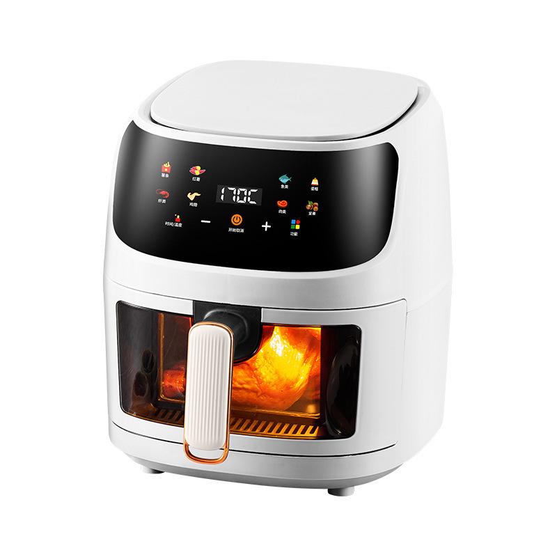Stainless Steel Large Capacity Oil-Free Air Fryer: New Multifunctional Electric Model