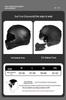 3C Certified Retro Full Face Electric Motorcycle Helmet for Men & Women – All-Season Scorpion, Third Generation Half Helmet Combo