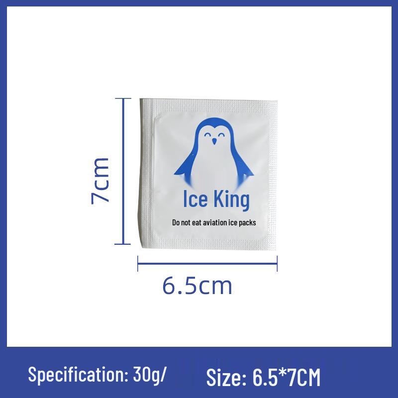 Самоохлаждающийся многоразовый пакет со льдом для экспресс-доставки замороженных морепродуктов - креветок и крабов 599₽