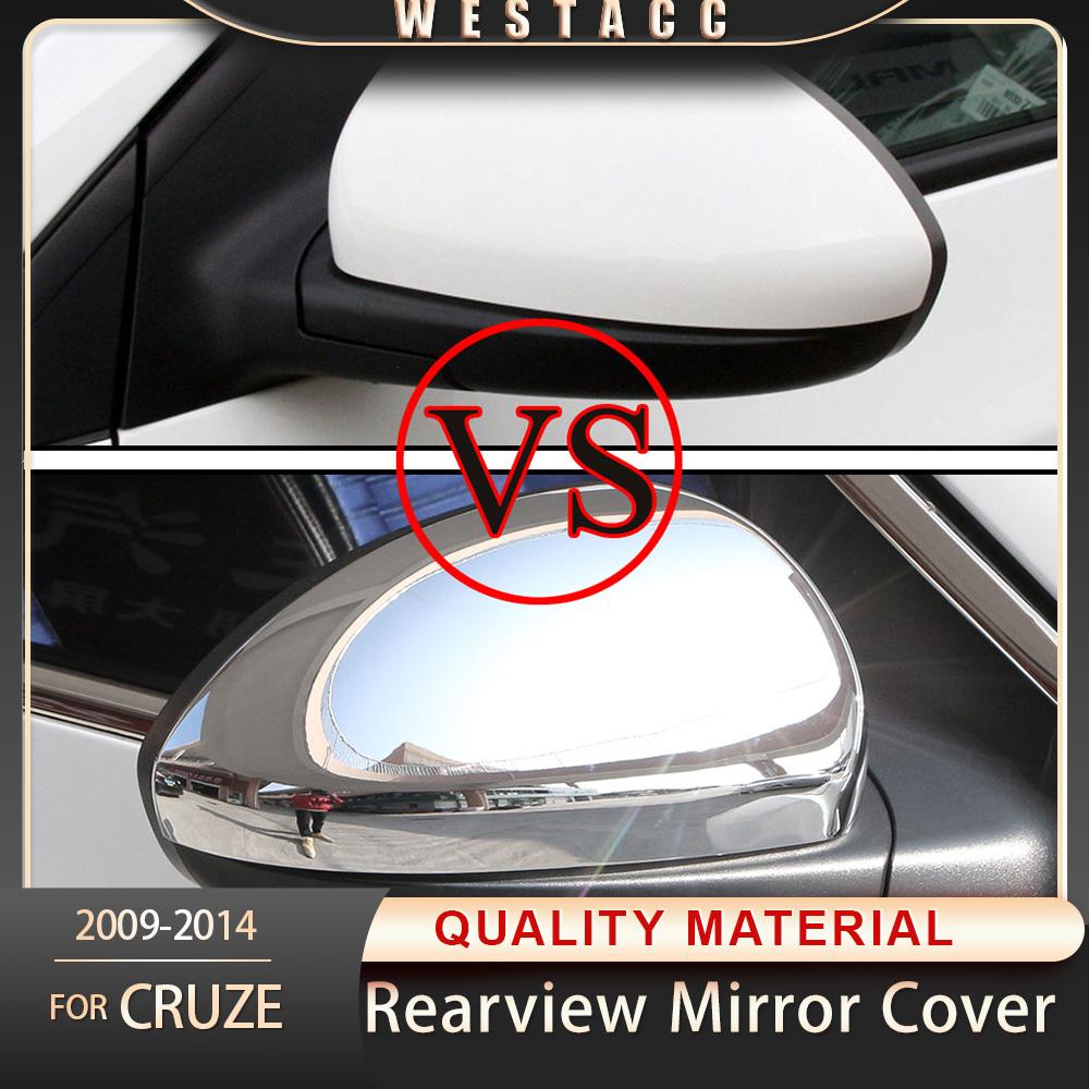 2 Stücke Chrom Auto Rückspiegel Abdeckung Schutz Aufkleber für Chevrolet Chevy Cruze 2009 - 2014 Seitenspiegel Dekoration