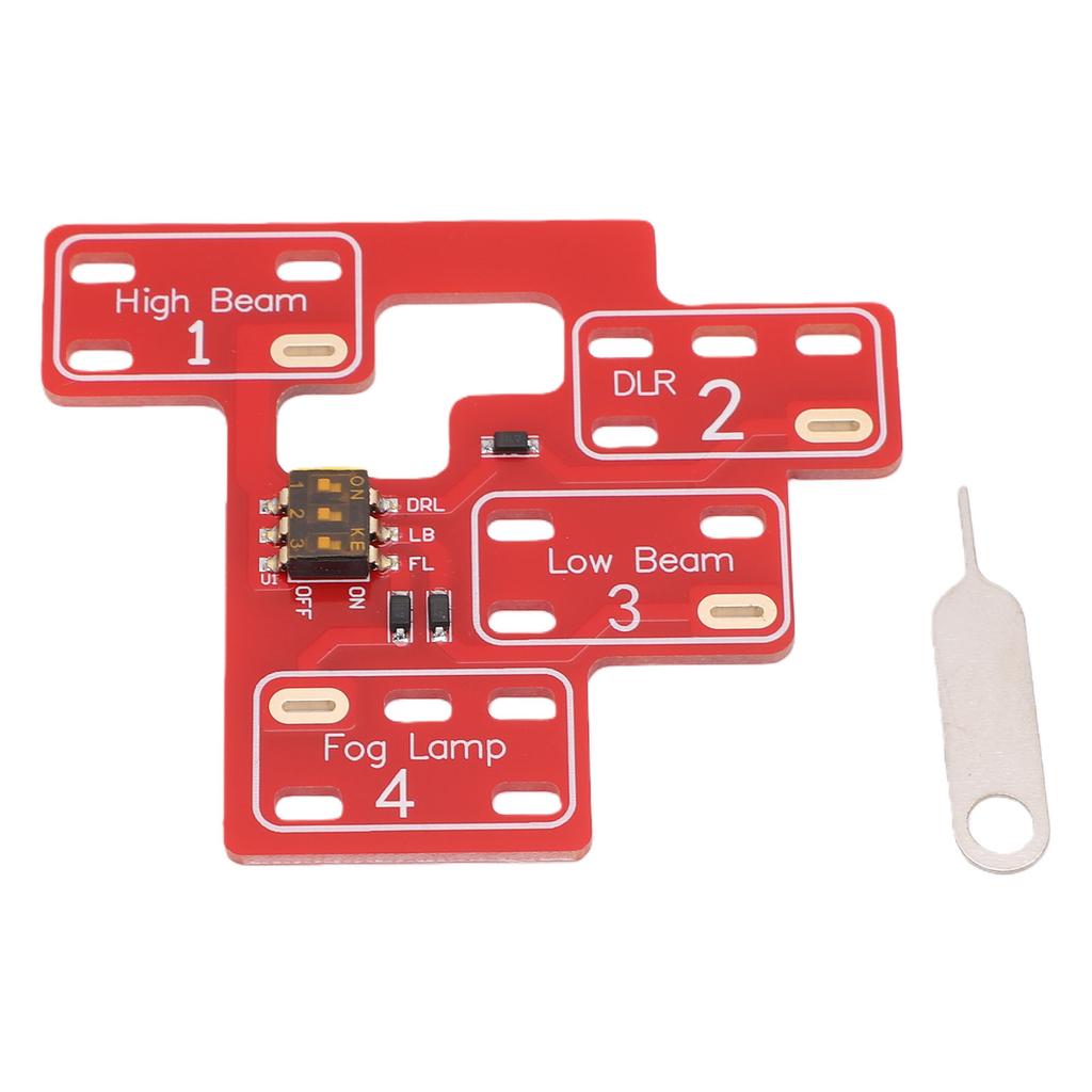6 and 8 High Mod Light Module Plug and Play Low and High Beam Fog Light Module Replacement For Silverado 1500 2500 3500