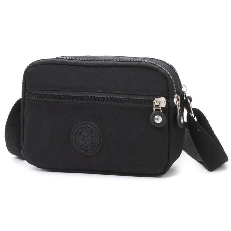 

Простая повседневная мини-сумка через плечо женская нейлоновая маленькая сумка на плечо для женщин сумка-мессенджер для телефона с боковым ремнем