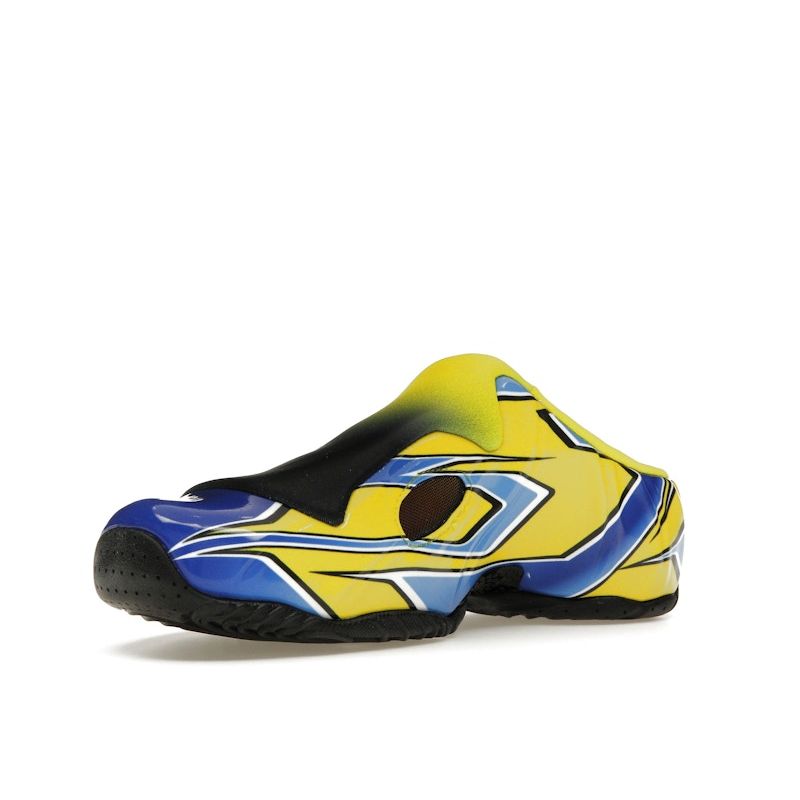 Supreme X Nike Clogposite Opti Yellow Blue Unisex Sneakers White Black FN0289-700