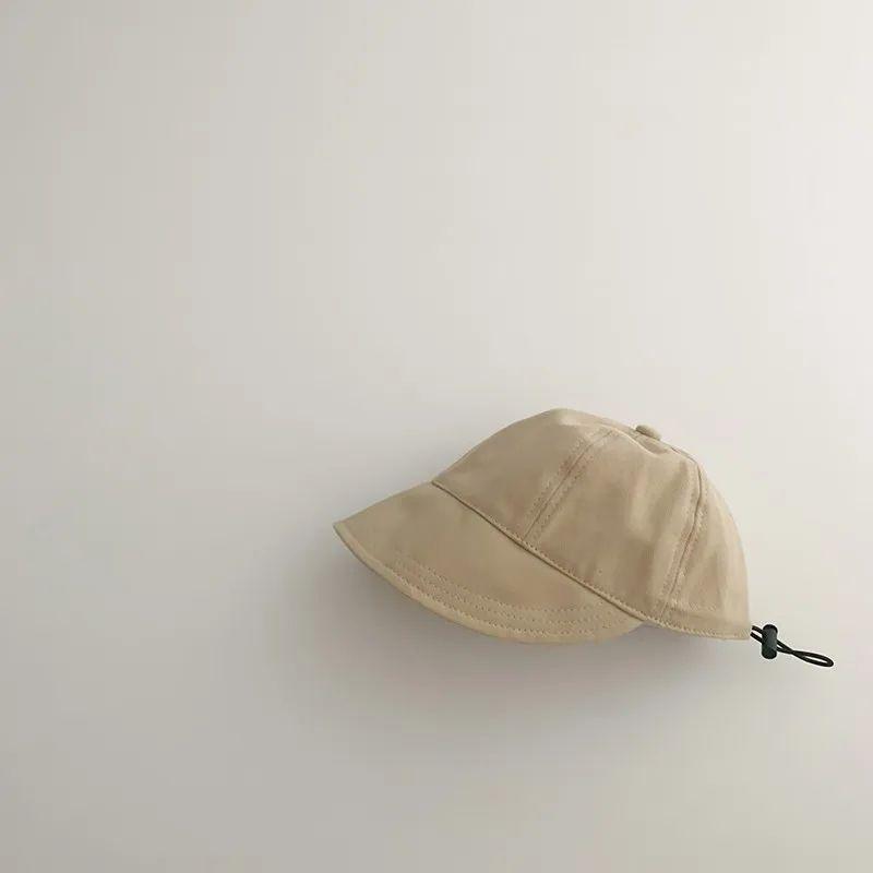 

Детская мягкая бейсболка и шляпа-панама в стиле Чжао Лусы на весну/осень 48-52CM for 2-7 years old бежевый