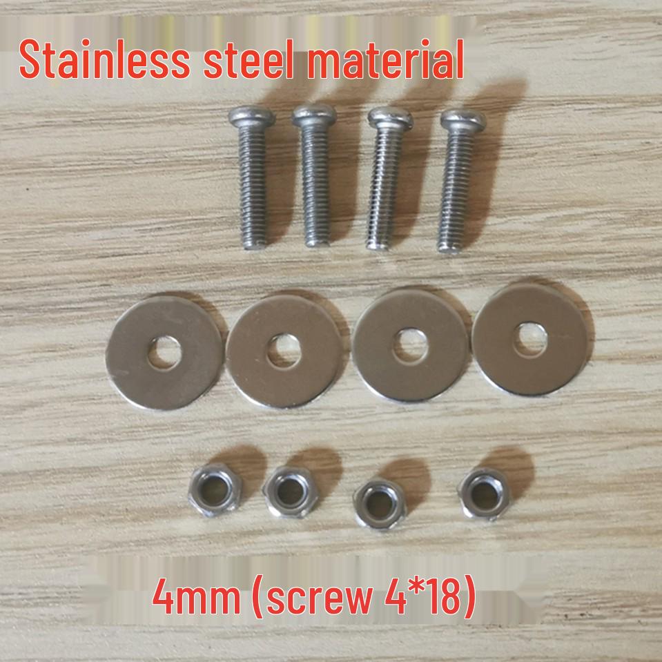 Stainless Steel Adjustable Utility Pole Clamp for Tablets