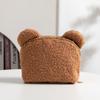 Plush Bear Makeup Bag With Zipper For Travel And Home Storage