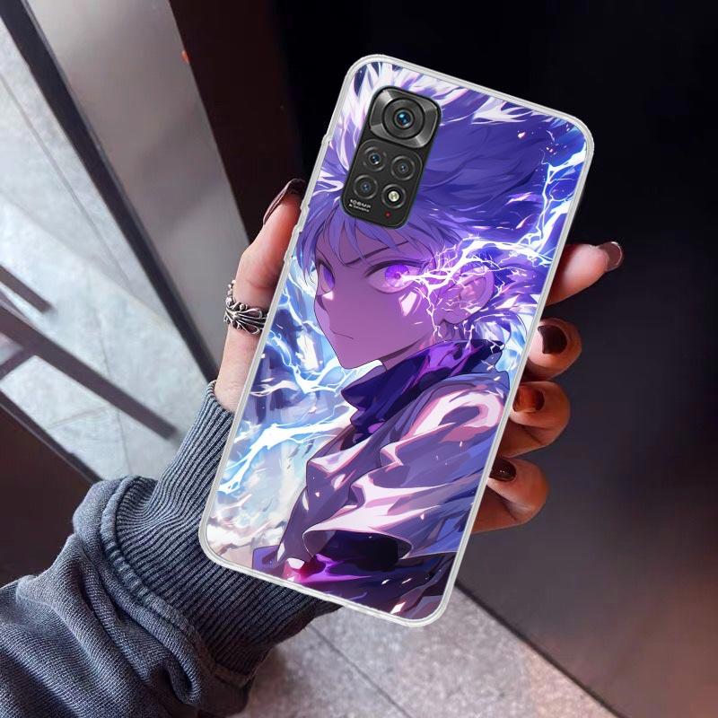 Huner X-Hunters Killua Phone Case For Xiaomi Redmi Note 10 11 12 13 14 15 Pro Plus 11S 12S 14S 11T 11E 10S Soft TPU Back Cover R