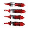 RC   Set Aluminum Alloy Front Rear Oil Filled   Damper Replacement for Slash 4x4 1Celsius10 RC Crawler Car