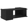 Coffee Table Black Oak Look 90 X 50 X 33 Cm Engineered Wood
