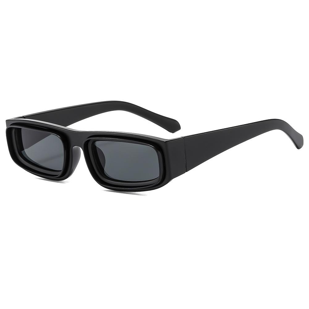 

Fashion Small Rectangle Sunglasses for Men Women Vintage Brand Design Yellow Orange Eyewear Shades UV400 Sunglasses