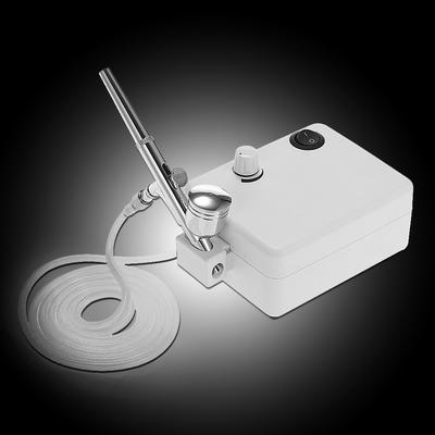 Mehrzweck Airbrush Mini Luftkompressor Set Schwerkraftzufuhr Airbrush Kit für Kunstmalerei Tattoo