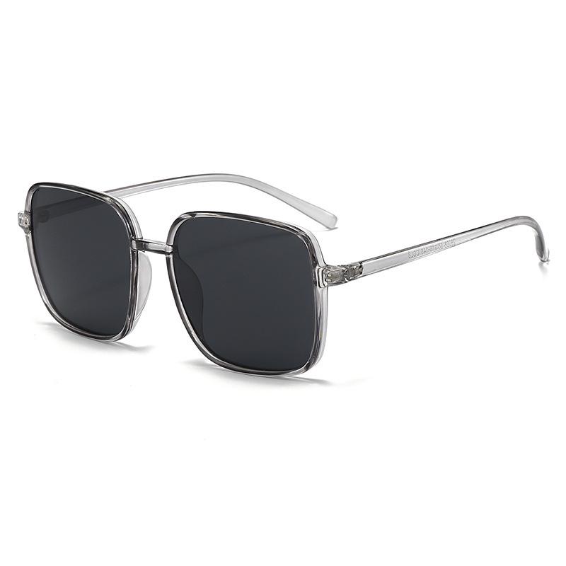 Trendy Unisex Square Frame Sunglasses: Stylish & Versatile Sun Protection