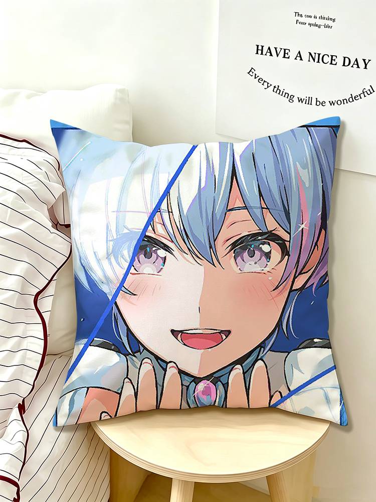 COOL M-Mugendai MewType BanG Dream! Pillow Case Pattern Printed Pillowcase For Living Room Sofa Cushion Cover