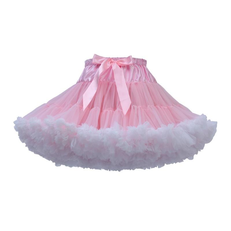 

Женская нижняя юбка кринолин с рюшами сетчатая юбка-пачка белая отделка нижняя юбка косплей милый розовый