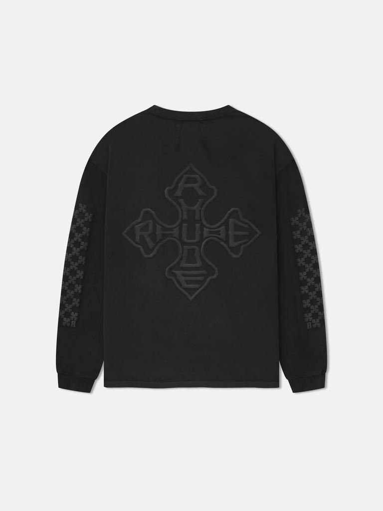25SS RHUDE Geometric Hooded Sweatshirt - Men's Trendy European & American Style Jacket
