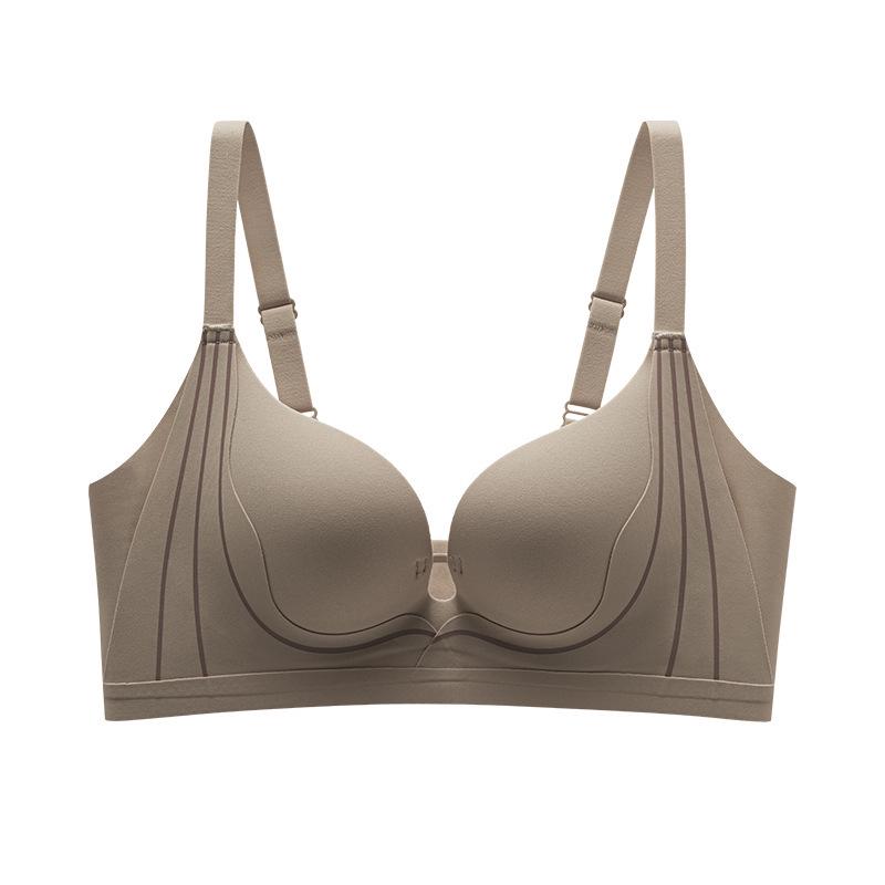 Europäischer & Amerikanischer Nahtloser Hebe-BH: Bügellos, Seitenhalt, Anti-Durchhängen, Verstellbar, für Frauen mit kleiner Brust zur Formgebung.