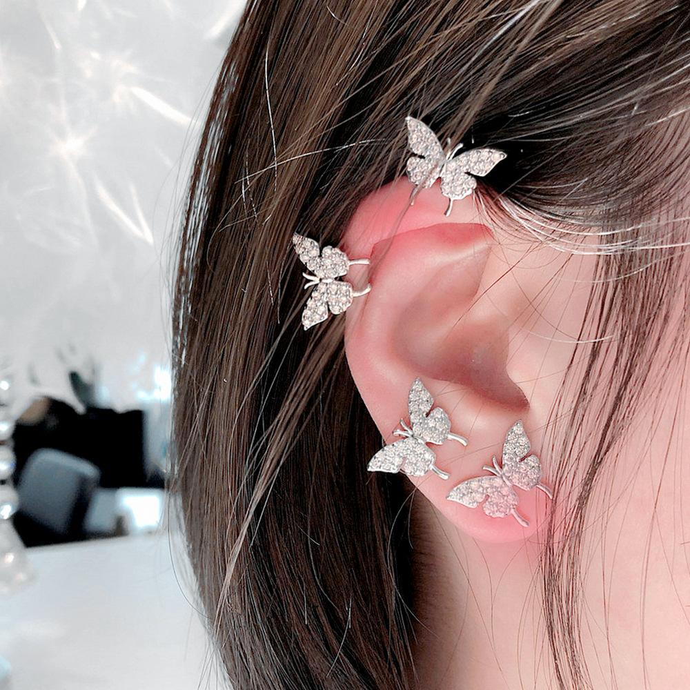 

Профилактика аллергии Нежные серьги-бабочки серьги для женщин Мода Ювелирные изделия Ушные шпильки