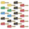 652F 10PCS 4MM PA Coated Banana Jacks High Performances Connection for Testing Tool