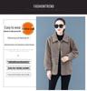 Women's Lambskin Granular Fleece Coat - Autumn/Winter Cardigan for Middle-Aged