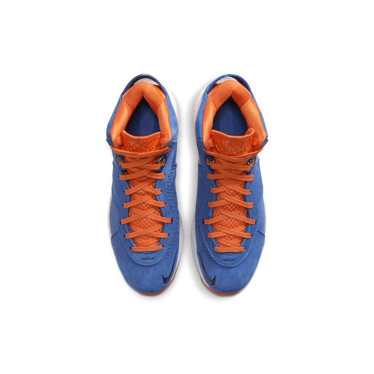 Nike LeBron 8 HWC Men Sneakers Blue Varsity-Royal Orange-Blaze CV1750-400