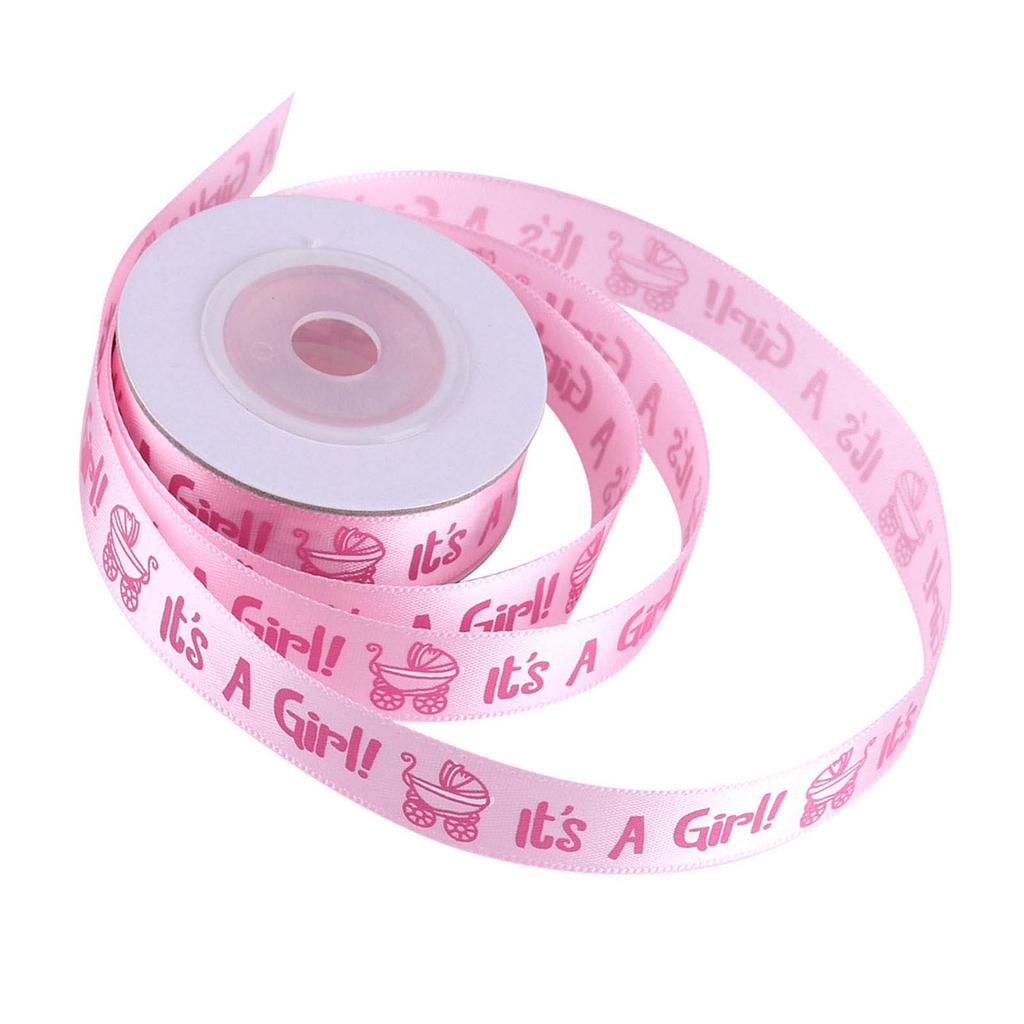 10YardsCelsiusRoll IT IS A BOY Baby Shower Christening Party Favor Gift Stain Ribbon Blue