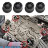 Packung mit 4 Motorhauben-Gummipuffer-Pads Motorhauben-Stoßfänger Einfach zu verwenden für überlegene Dämpfung & Vibrationsreduzierung