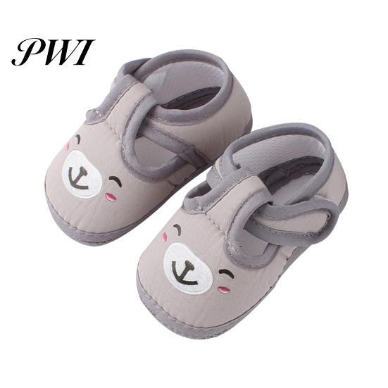 Girl Boy Cartoon Bear Breathable Anti Slip Baby Toddler Prewalker Flat Shoes