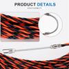 30/50M Cable Wire Puller Duct Snake Rodder Conduit Fish Tape Reel Cable Installation Tool Electrician Threading Device