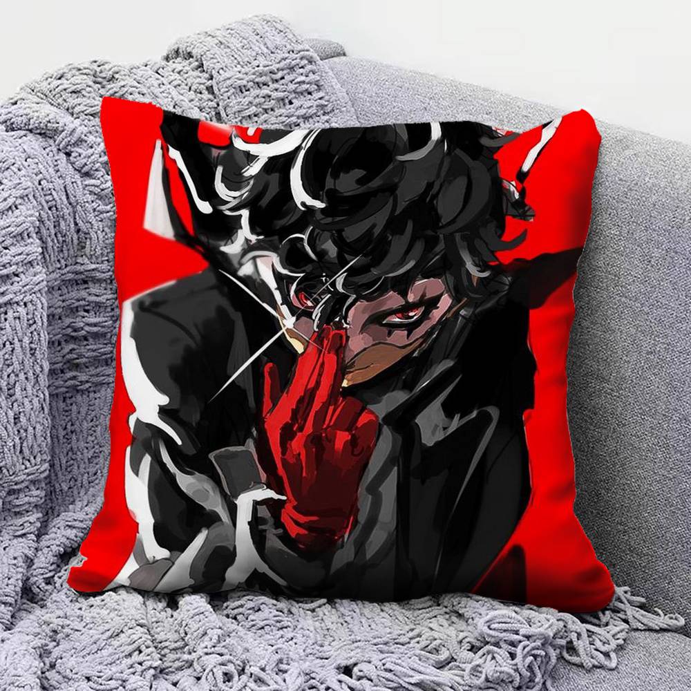 Persona P Futaba Sakura Joker Pillow Covers Home Sofa Cushion Covers and Aecorative Custom