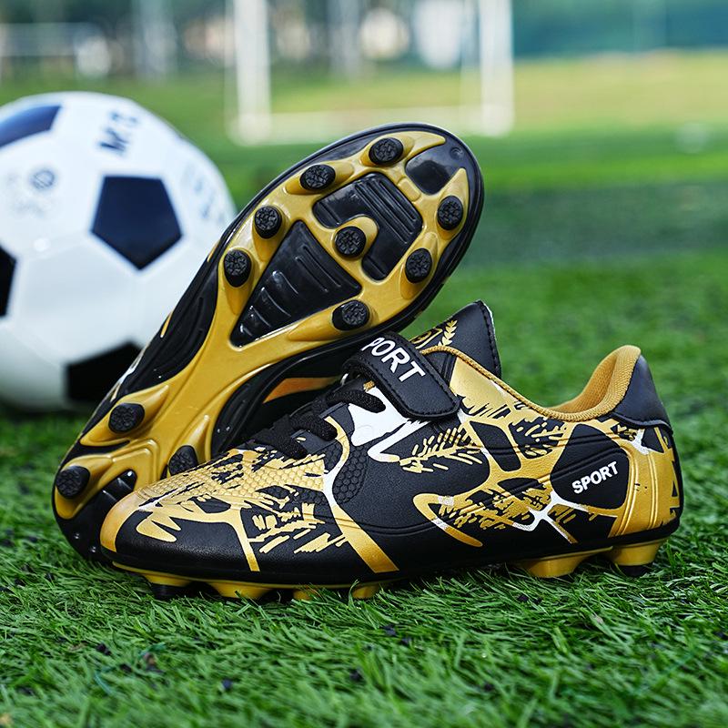 Scarpe da Calcio TF Borchiate per Uomo, Donna e Bambini - Scarpe da Calcio Pro per Erba Sintetica per Studenti delle Elementari
